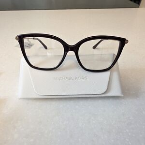 MICHAEL KORS MK 4101U SHENANDOAH 3344 BURGUNDY/ GOLD AUTHENTIC EYEGLASSES 53-16